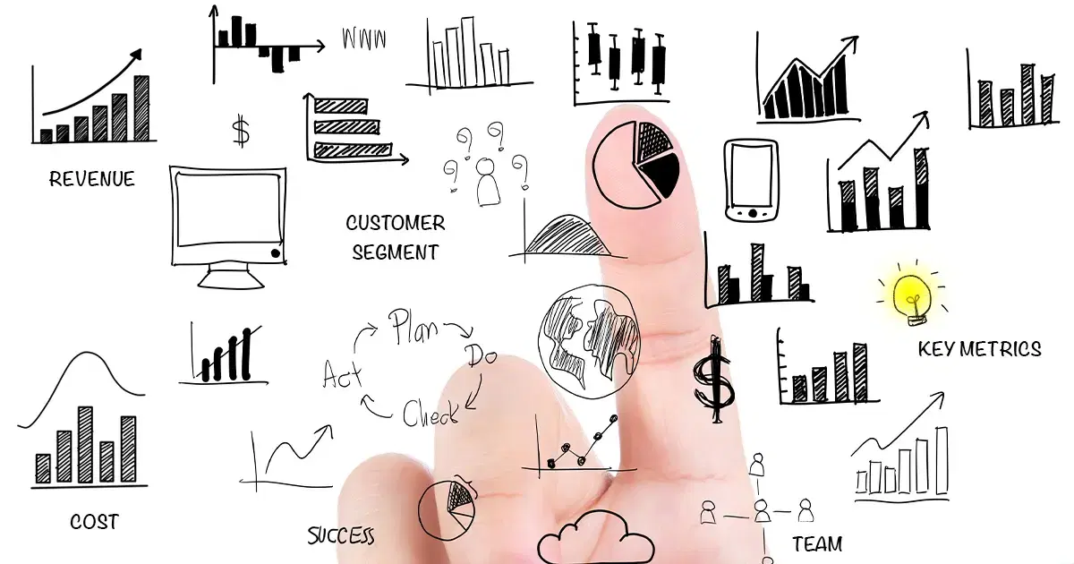 lean canvas key metrics illustration