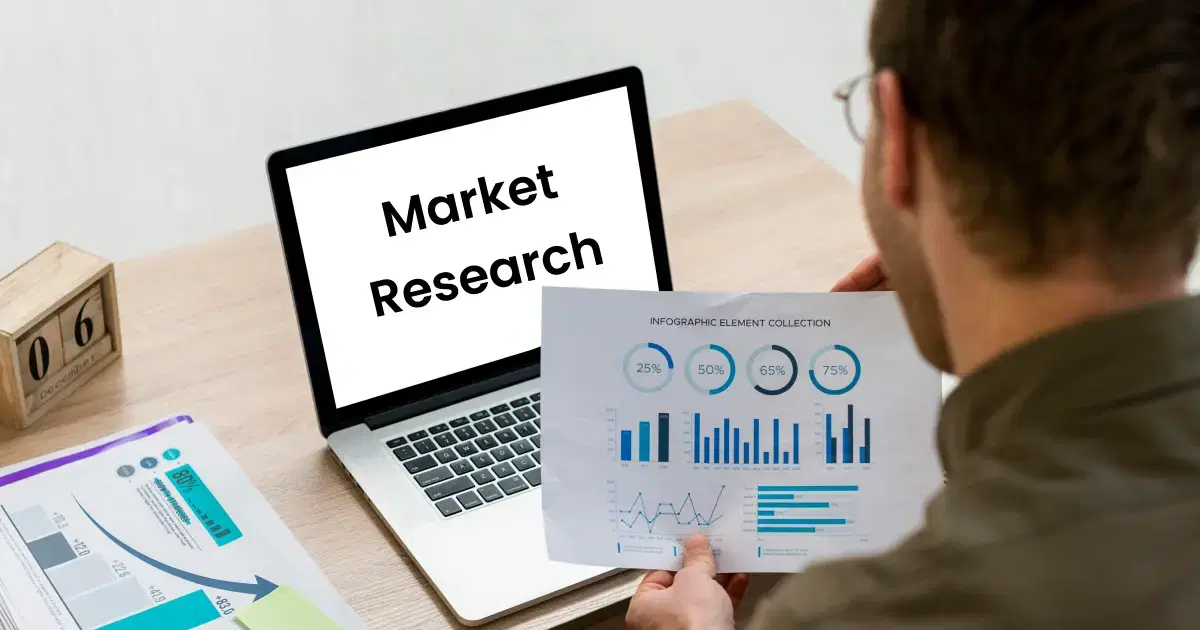 market research illustration