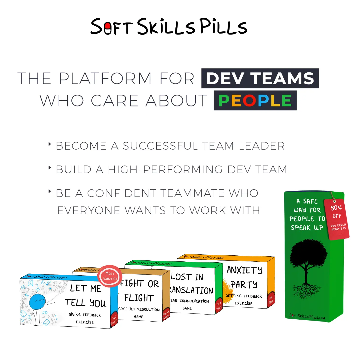 soft skills pills illustration