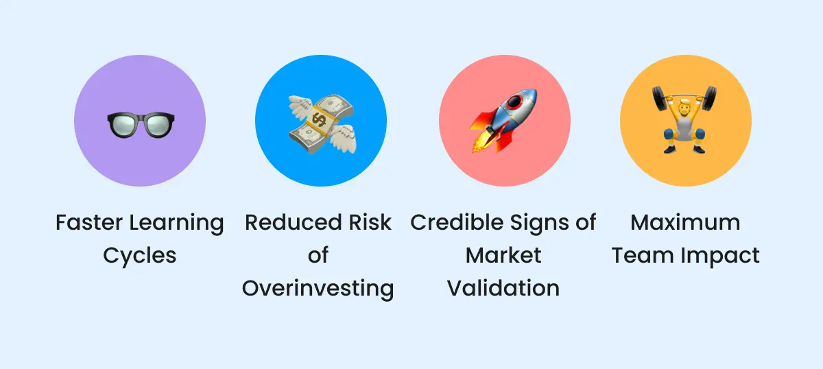 benefits of the minimum viable product