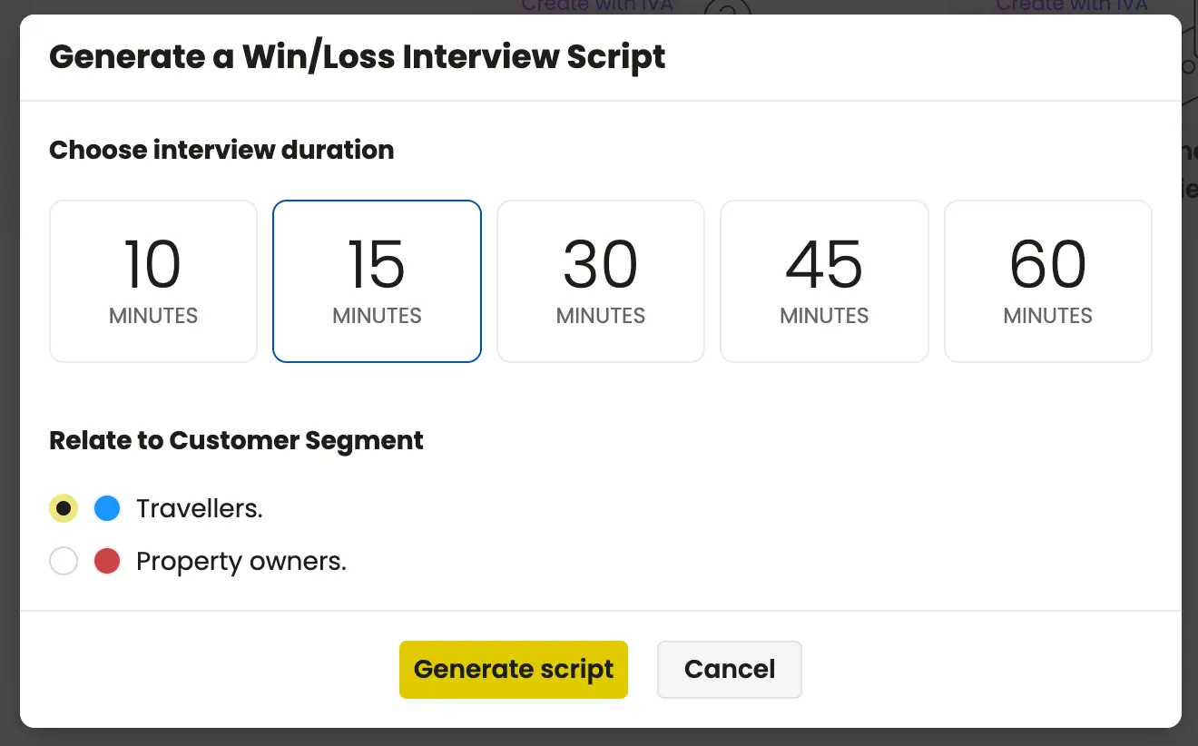 icanpreneur generation of script interview